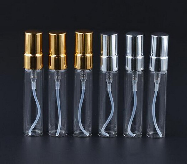 Factory Price Mini 5ml Atomizer Fine Mist Glass bottle Spray Refillable Fragrance Perfume Empty Scent Bottle Portable Makeup Tool