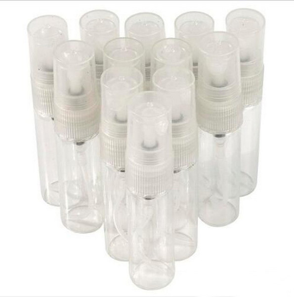 Factory Price 3ml Spray Bottle Portable Perfume Mouthwash Atomizer,Spray Refillable Perfume Empty Bottle 500Pcs/lot By DHL Free Shipping