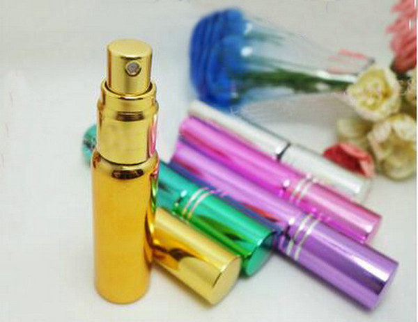 10ML Travel Perfume Atomizer Refillable Mini Perfume Spray Bottle ,Portable Empty Travel Spray Scent Bottle 200Pcs/lot By DHL Free Shipping