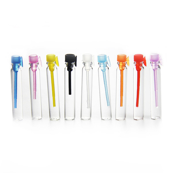 1000Pcs/Lot 2ML Empty Mini Glass Perfume Small Sample Vials Perfume Bottle Laboratory Liquid Test Tube Trial Bottle