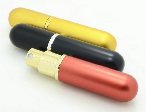 Factory Price 5ml Portable Mini Refillable Perfume For Travel ,Perfume Bottles Refillable Spray Bottle Perfume Empty Case 100Pcs/lot By DHL