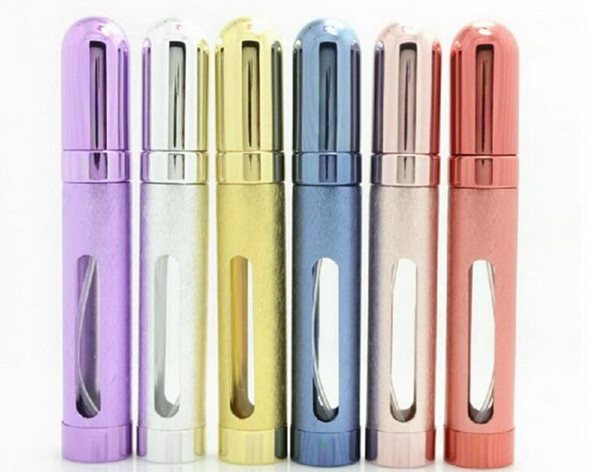 300pcs/Llot New Arrival 12ml mini Spray Fashion Perfume Bottle Atomiser Deluxe Travel Refillable Wholesale