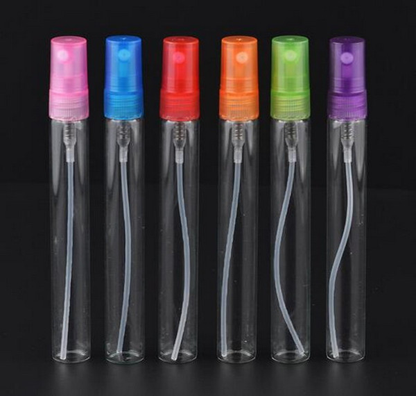 Factory Price Mini 10ml Glass Refillable Perfume Empty Bottle Atomizer Pump Spray for Travel