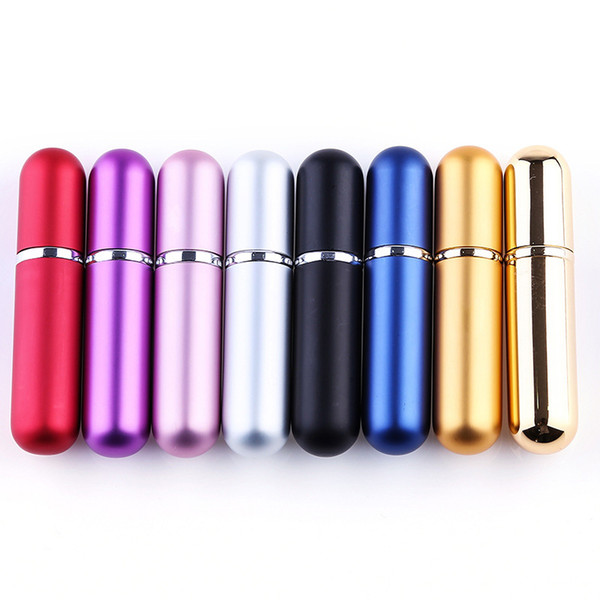 Hot 5ML 500Pcs/lot Mini Portable Travel Filling Perfume Sprayer Bottle Spray Pump Box Empty Perfume Bottle Makeup Container Spray Bottle
