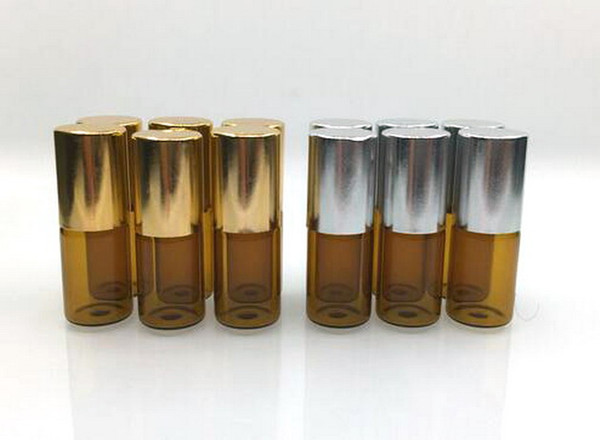 Factory Price 3ml Essent
8000
ial Oils Glass Roller Bottles, Refillable Roll-on Bottles with Stainless Steel Roller Balls