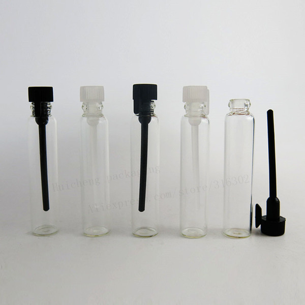 500 x 2ml Empty Mini Glass Perfume Small Sample Vials Perfume Bottle Laboratory Liquid Fragrance Test Tube Trial Bottle