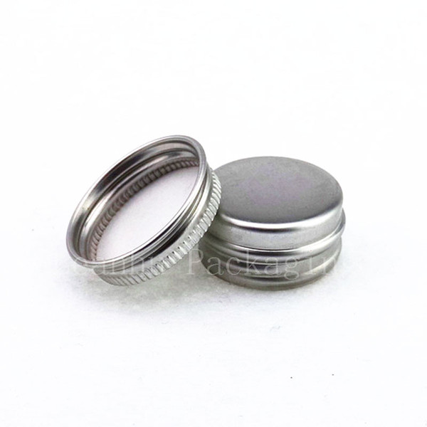 5g Mini Aluminum jar cream sample tin 5cc cosmetic lip balm container small metal pot ,aluminum bottles wholesale