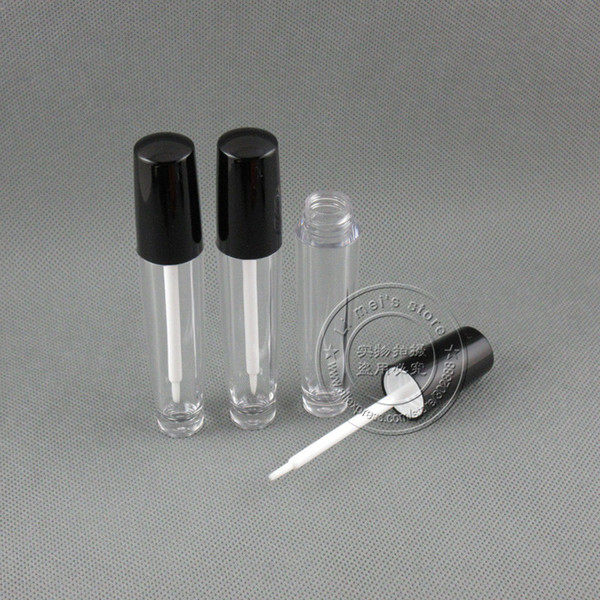 TM-LG886 classic style lip gloss container with nylon brush applicator 5.5ml empty lip gloss bottle with brush 250pcs/lot