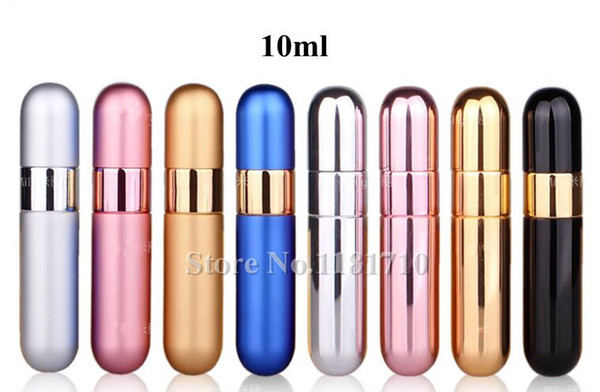 Wholesale 10ml Aluminium Perfume
8000
 Atomizer Refillable Metal Perfume Bottle Portable Perfume Spray Bottle Empty Travel Use