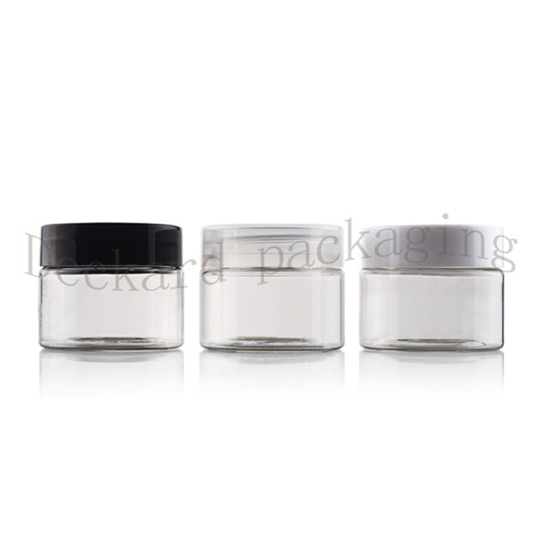 100pcs 20g empty sample skin care cream jar,20ml face cream cosmetic plastic pot can ,round PET containers bottles ,cream bottle