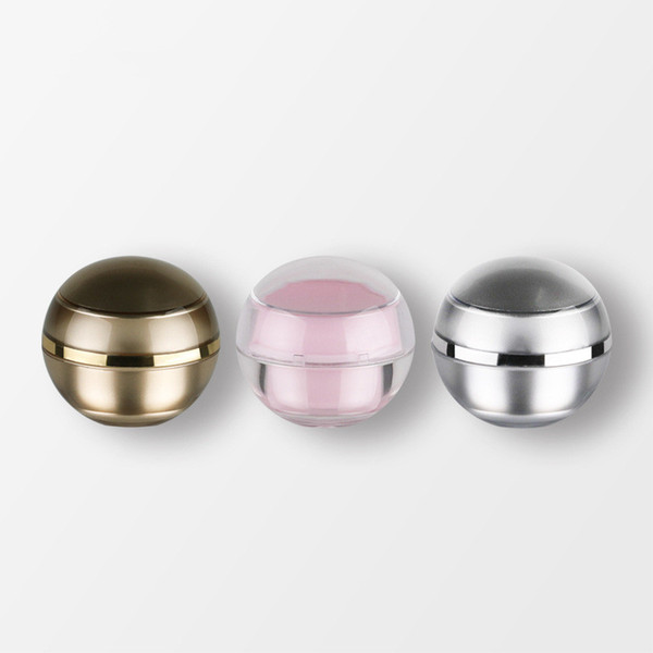 200PCS 5g Small Empty Bottles Plastic Cosmetic Jar Makeup Foundation Face Cream Mask Eye Cream Body Lotion Container Pot