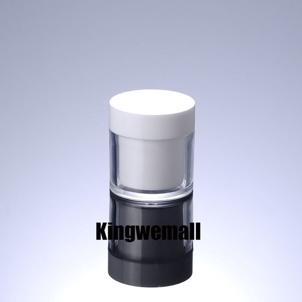 300pcs/lot Newest Capacity 50ml 50g PS Cream Jar Bottle For Cosmetic Packaging GDS18