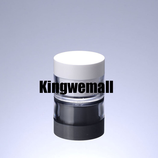 100pcs/lot 20g 20ml high grade PS Cream Jar bottles,Cosmetic Packaging GDS16