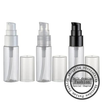 Hot sale,50pcs,20ml Transparent models beak bottle (powder pump),Lotion bottle,refillable bottle,cosmetic packaging