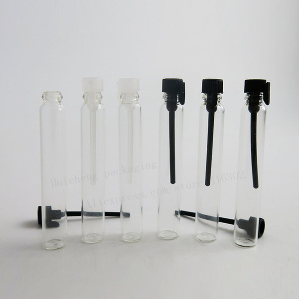 100 x 3ml Clear Glass Perfume Small Sample Vials Perfume Bottle Empty Laboratory Liquid Fragrance Test Tube Trial Bottle