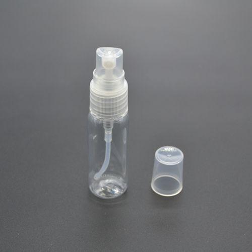 100PCS Wholesale 20ml spray bottle for cosmetic ,20ML transparent plastic spray bottle , recycled plastic spray bottles 20ml