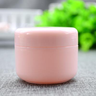 100pcs/pack 50G/ML Empty Plastic Colorful Jar Containers ,Refill Cosmetic Cream Lotion Bottle