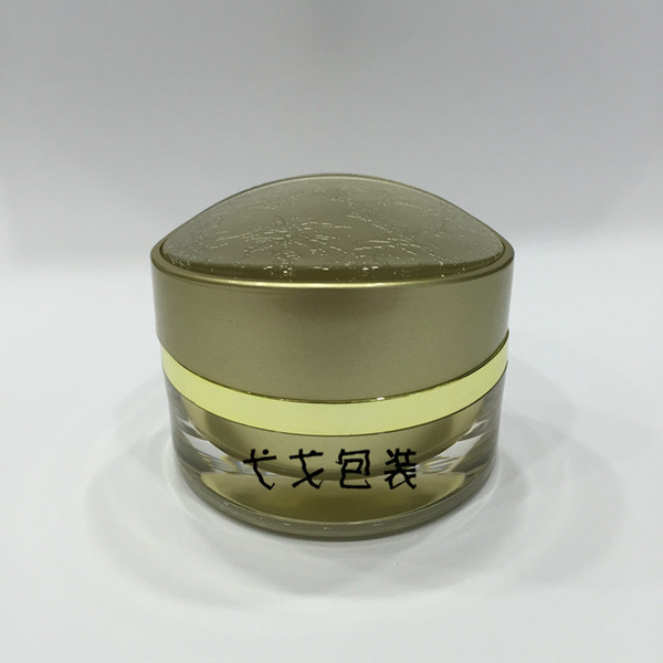 empty 50pcs JA104 30g eye Shape Cream Jar , Cosmetic 30g Cream Container , 30 gold eye shape gcosmetic packaging