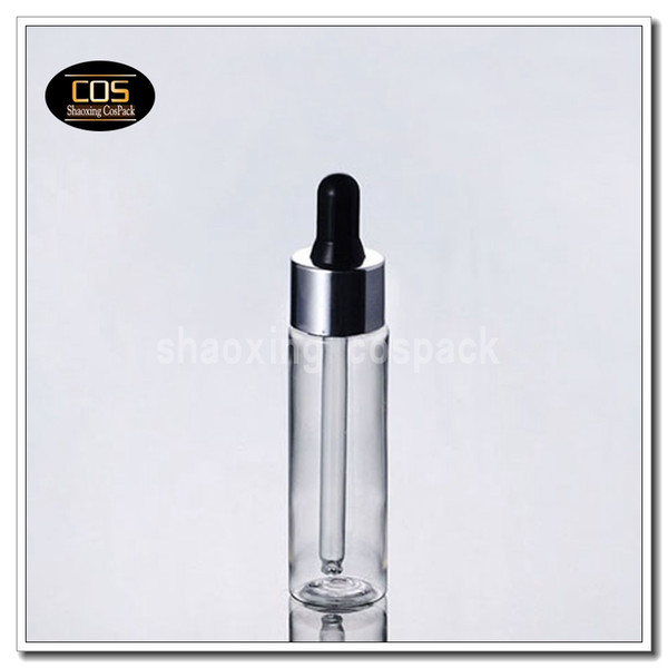 100pcs 30ml round shape black rubber plastic oil dropper bottles manufacturers, 1oz cosmetic packaging bottle with dropper