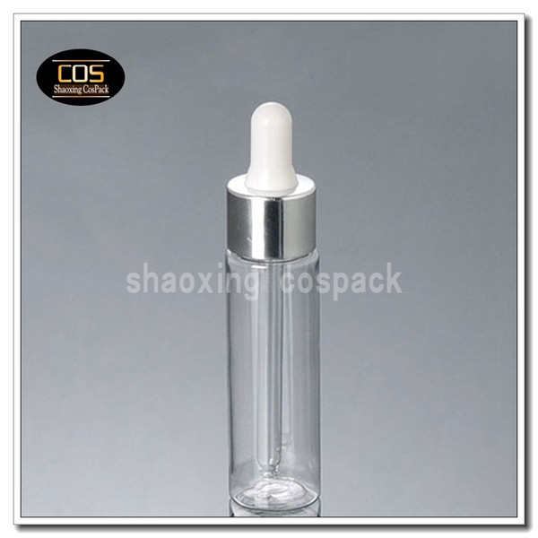 empty 30ml clear liquid dropper plastic bottle packaging, 1oz plastic dropper bottles wholesale, 30ml dropper bottles plastic