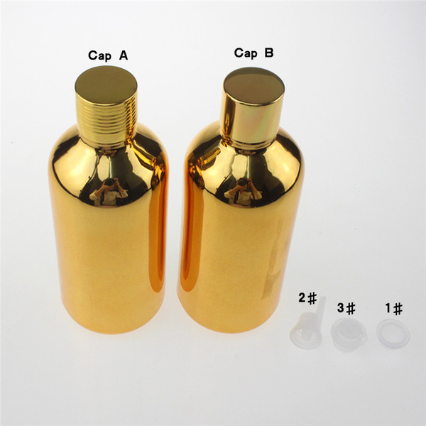 100cps luxury golden empty 100ml glass bottle for essential oils ,wholesale 100 ml high-grade glass essential oil bottle storage