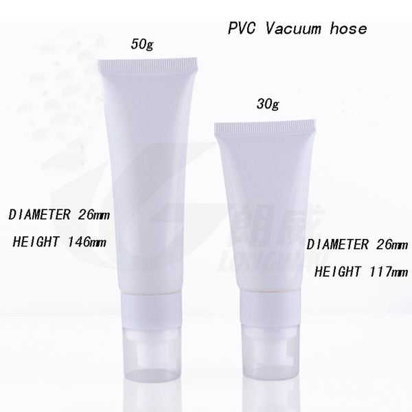 Capacity 50ml 50pcs factory wholesale Vacuum tube, pressure hose nozzle soft tube wholesale