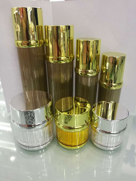 Source manufacturer high-end acrylic bottle multi-specification package bottle body wire drawing, color can be customized, frost water essen
