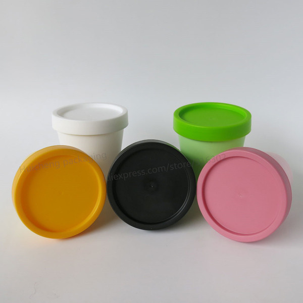 12pcs/lot 200g cylinder mask PP bottle, facial mask cream jars,containers LUSH split charging jars supplier