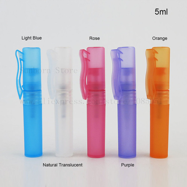 5ml Refillable Mini Perfume Spray Bottle Spray Atomizer Portable Travel Cosmetic Container Perfume Bottle