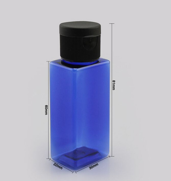 Breeze 30ml Square Flip Cap High Quality Perfume Bottle Fashion And Lovely Refillable Perfume Empty Cosmetic Bottles