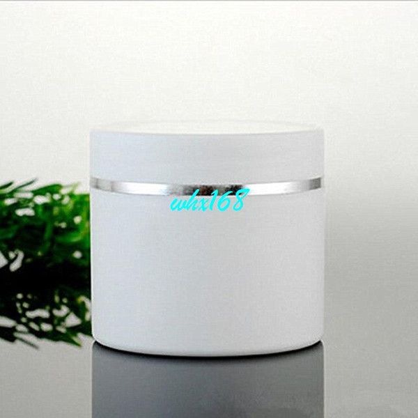 10pcs/lot 30g 50g 100g Round Base PP Cream Jar Clear Cream Pot Mini Cosmetic Container Makeup Sample Jar Packaging Bottle