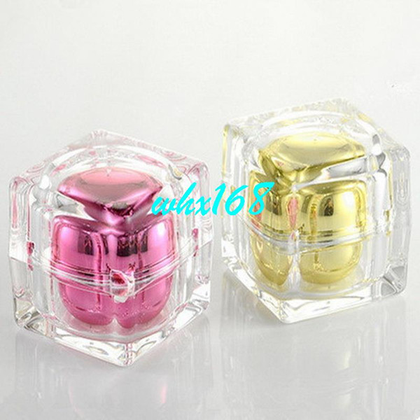5PCS 30g High Quality Acrylic Cream Bottle Cosmetic Packing Jar Emulsion Bottle Manufacturers Selling Makeup Empty Cream Jar