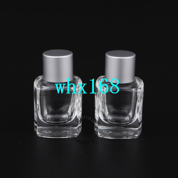 5ml Glass Perfume Bottle, 5cc Transparent Sample Vial With Screw Cap, High Quality Refillable Glass Fragrance Bottle