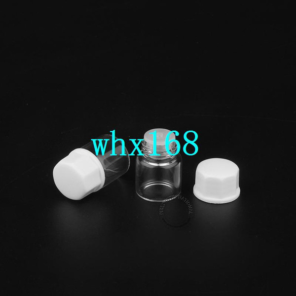 DIY Essential Makeup Tools 50 x 1ml Small Glass Bottles 1cc Empty Perfume Display Vials Cosmetic Packaging Free Shipping