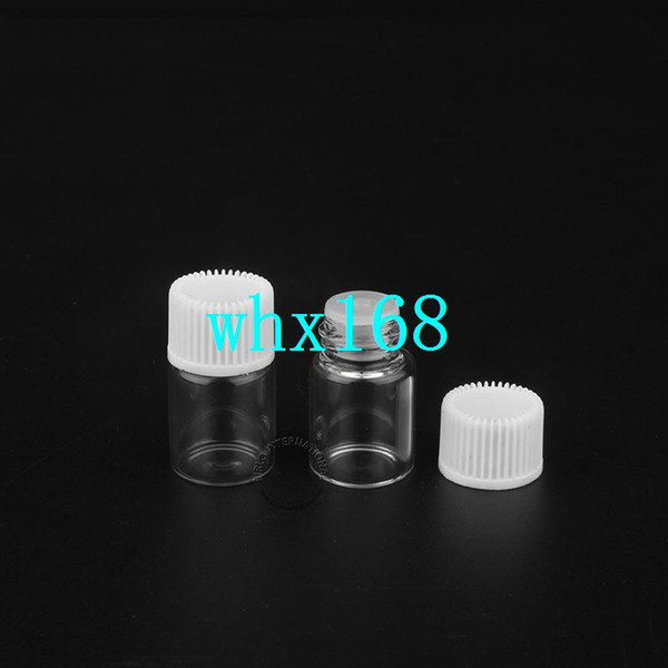 Makeup Tools 2ml A++ Transparent Glass Bottle 2cc Small Dropper Vial For Perfume/Sample/Essential Oil Packaging 100pcs/lot