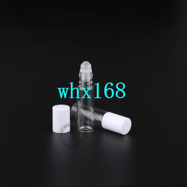 50 x DIY Essential 5ml/5cc Empty Roll On Perfume Bottle, High Quality Roll-on Glass Vials For Essential Oil, Beautiful Packaging
