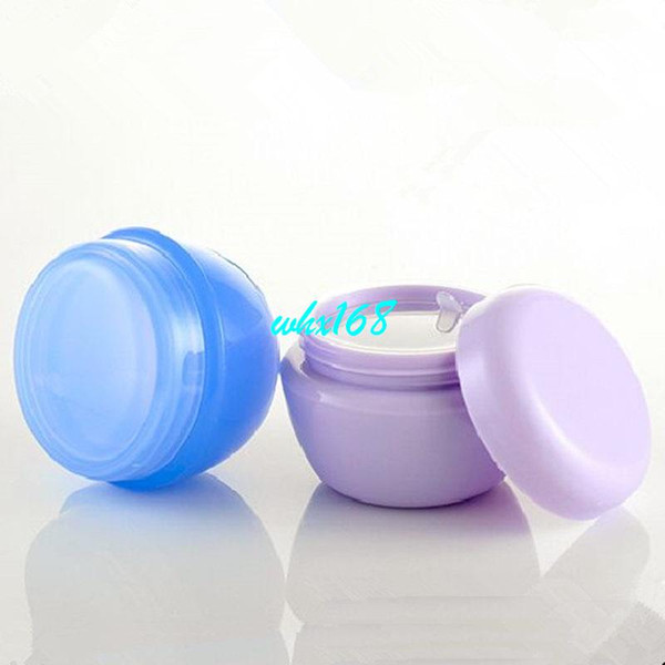 100pc/lot PP Plastic Cream Jars Sample Jar Small Mushroom 5g Cosmetic Empty Jar Pot Eyeshadow Makeup Face Cream Container Bottle