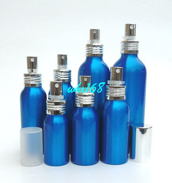 20ml Aluminum Spray Bottle Pink Perfume Refillable Blue Metal Bottle Red Atomizer Spray Aluminum Cosmetic Bottle