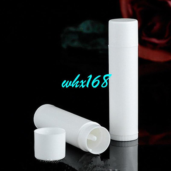 50pcs/lot Hot 5g PP Lipstick Tube Lip Balm Tube Plastic Tube New Material DIY Cosmetic Empty Jar Pot Makeup Container Bottle
