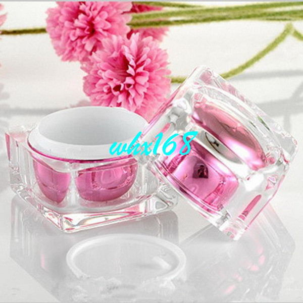 1PC 30g Acrylic Crystal Cream Bottle Cosmetic Packing Jar Emulsion Bottle Manufacturers Selling High-end Makeup Empty Cream Jar