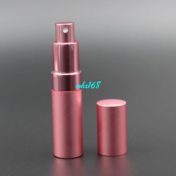 1PC High Quality Mini Pump 15ML Refillable Aluminum Glass Perfume Bottle Travel Spray Atomizer Empty Fragrances Scent Bottle