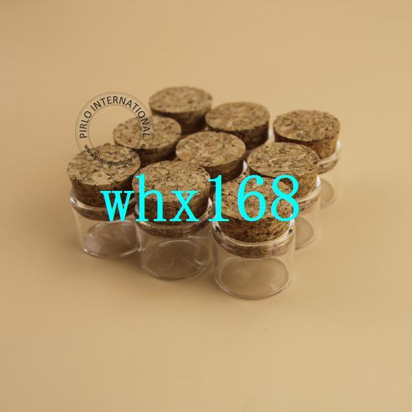 Hot Sale 5g Small Glass Bottles With Corks Stoppers 5ml High Quality Glassware/Glas Jar Mini Test Tube 50pcs/lot Free Shipping