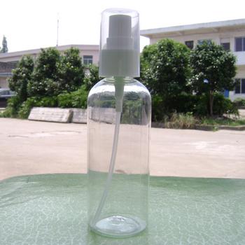 50pcs wholesale full cover 100ML plastic spray bottle for perfume , empty plastic 100ml misting spray bottle with pump lid