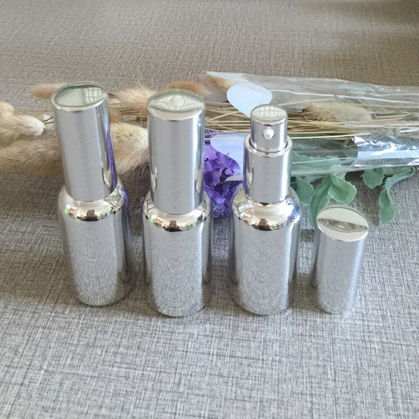 high grade 50 ml silver spray essential oil bottles , wholesale glass lotion bottles , buy 50ml glass lotion dispenser bottles