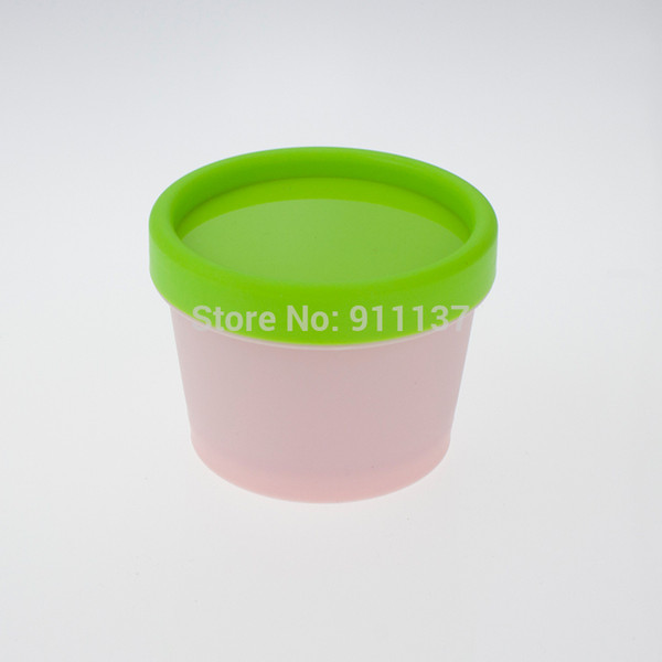 100pcs cheap round pp empty large plastic jars for cream , wholesale plastic frost pp cosmetic 100 ml jar