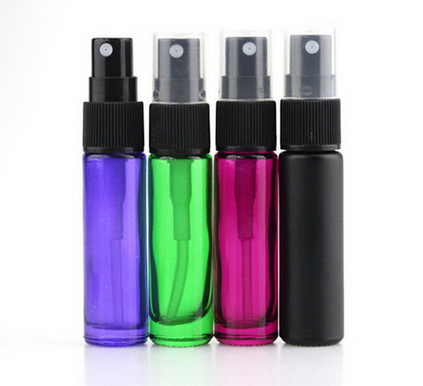 NEW 10ml perfume bottle Perfume Atomizer fragrance glass scent-bottle travel Refillable makeup spray by DHL Free Shipping