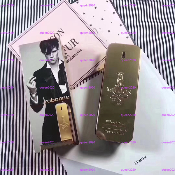 Brand Men Cologne Perfume 1 MILLION Men Perfume 100ML Intense Eau De Toilette High Quality Free shipping