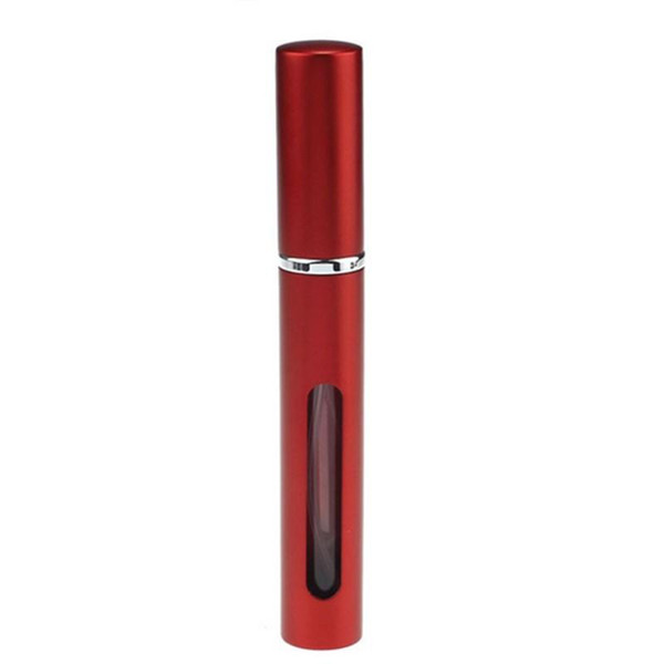 best quality perfume bottle Mini Portable Refillable Atomizer 5ml Travel Perfume Spray Bottle Metal Empty 100pcs/lot