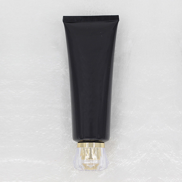 100gX30pc Black Empty Soft Tube For Cosmetic Packaging golde Lotion Cream Plastic Bottle Skin Care Cream squeeze Containers Tube