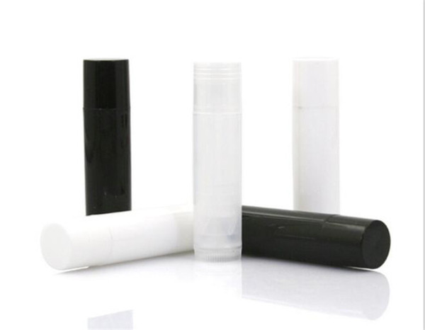 5ml Cosmetic Empty Chapstick Lip Gloss Lipstick Balm Tube with Caps Container X077